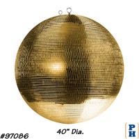 Mirror Ball, 40" Dia.