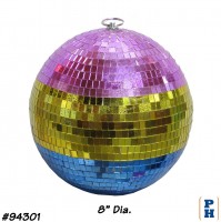 Mirror Ball, 8" Dia.
