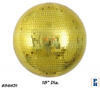 Mirror Ball, 18" Dia.