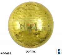 Mirror Ball, 30" Dia.