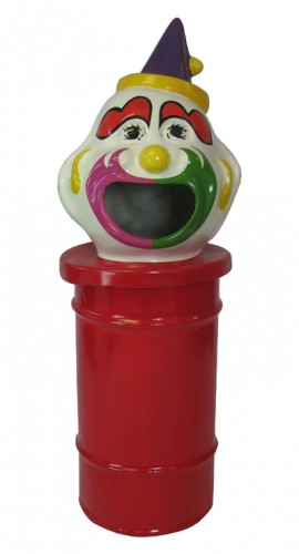 Clown Trash Can
