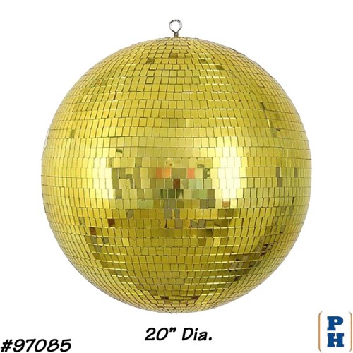 Mirror Ball, 20" Dia.