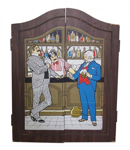 Dart Board Cabinet