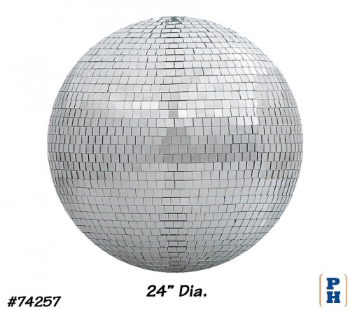Mirror Ball, 24" Dia.