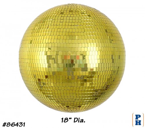 Mirror Ball, 18" Dia.