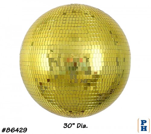 Mirror Ball, 30" Dia.