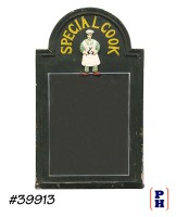 Wood Sign in Relief