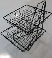 Wire Basket Rack