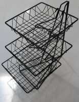 Wire Basket Rack