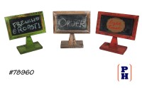 Tabletop Chalkboard Easel