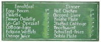 Menu Board