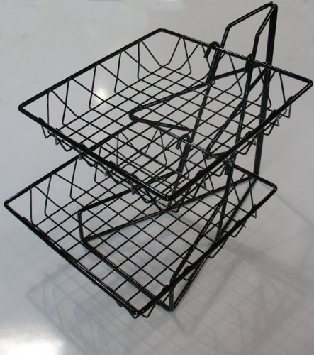 Wire Basket Rack