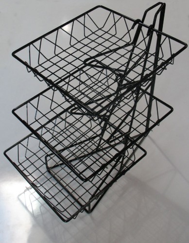 Wire Basket Rack