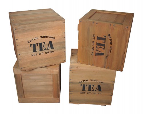 Tea Wood Crate