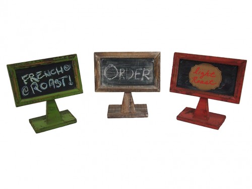 Tabletop Chalkboard Easel