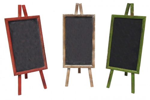 Tabletop Chalkboard Easel