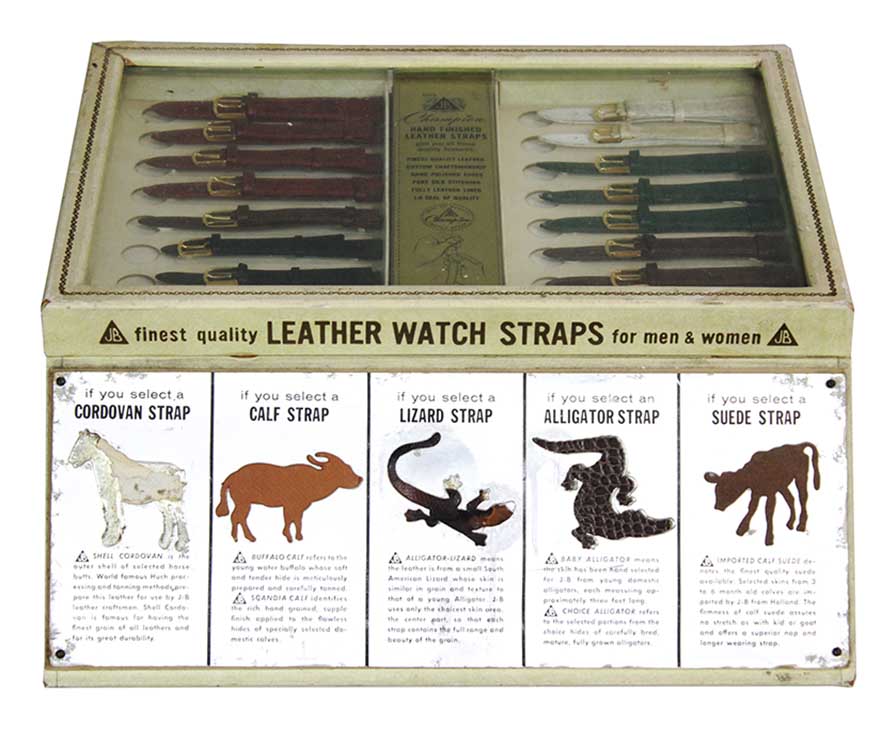 Watch Strap Display in Decor