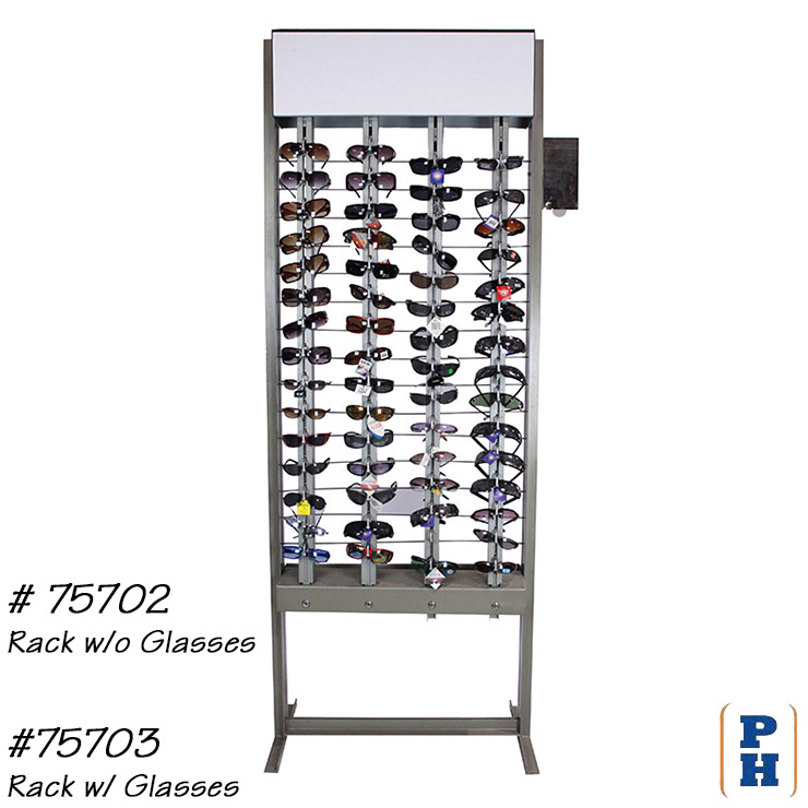 Sunglass Display in Fixtures