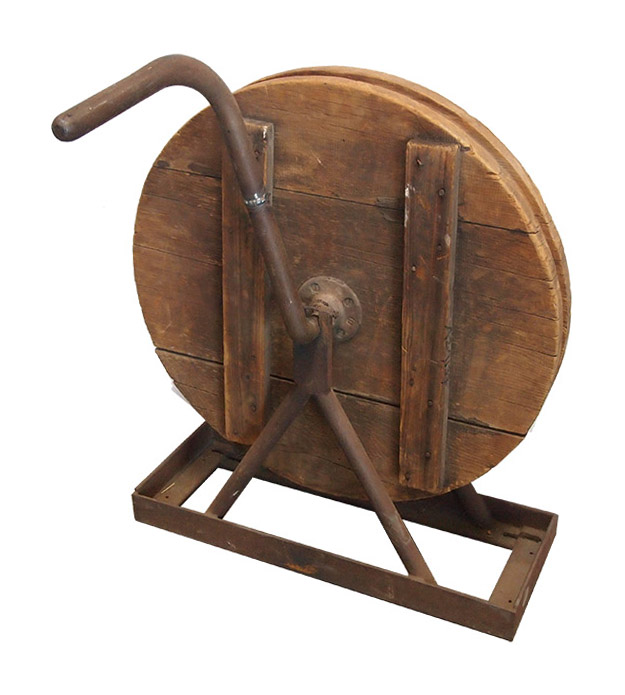 Wood Pulley in Decor