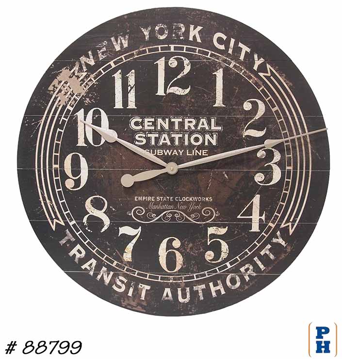 Clock Wood Sign in Clocks