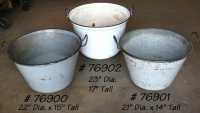 porcelain steel cauldron