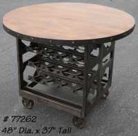 wine rack table