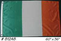 Flag, irish bar