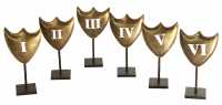 Brass Shield Set