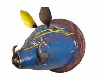 Metal Pig Head