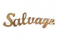 metal Salvage sign