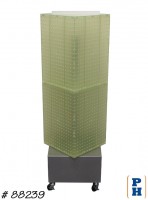 Plastic Pegboard Display Unit