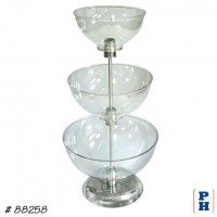 Clear Plastic Bowl Display