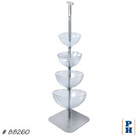 Clear Plastic Bowl Display
