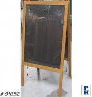 A- Frame Lighted Grease Pen Board