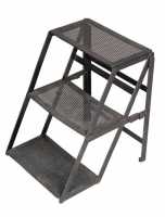 Folding Step Shelf Display
