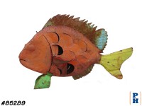 Oversize Metal Fish