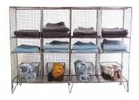 Wire Cube Shelf Display Unit