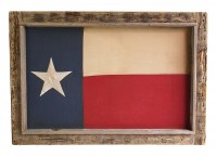 Framed Texas Flag