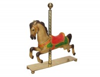 Carousel horse figure