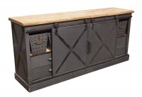 Barn Door Cabinet