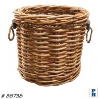 large wicker basket