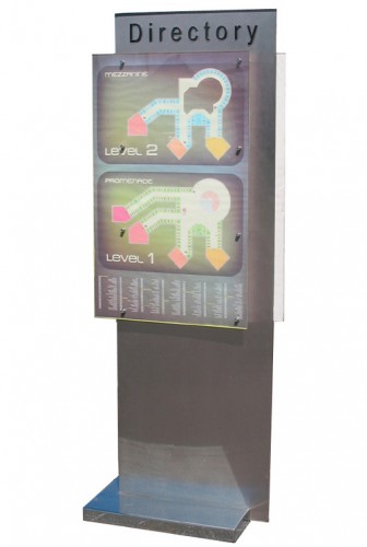 mall directory - information kiosk