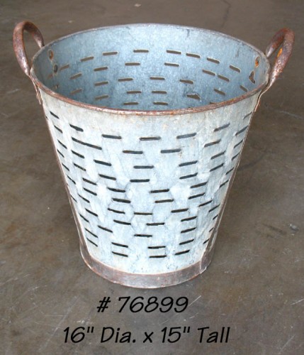 Steel Bucket - Basket