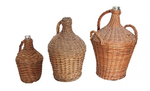 Wicker Wine Bottle