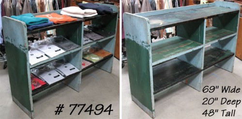 display shelf unit