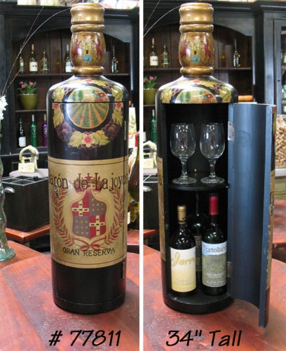 Oversize Bottle - Wine Cabinet