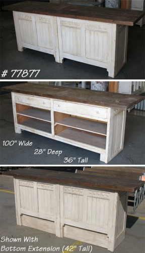 Display Counter - Cabinet