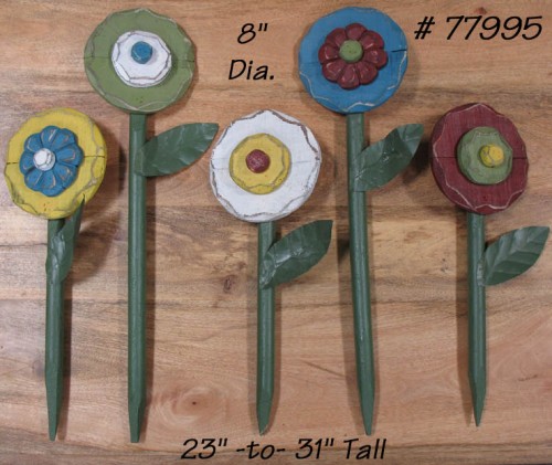 wood flowers
