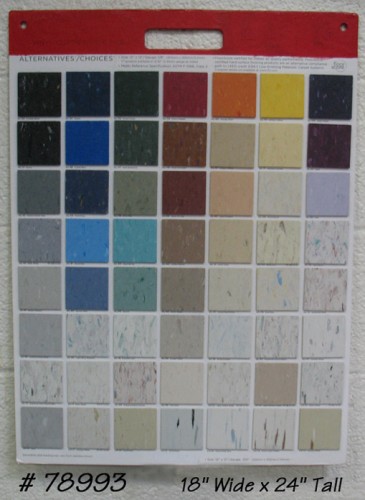 Tile Color Sample Board
