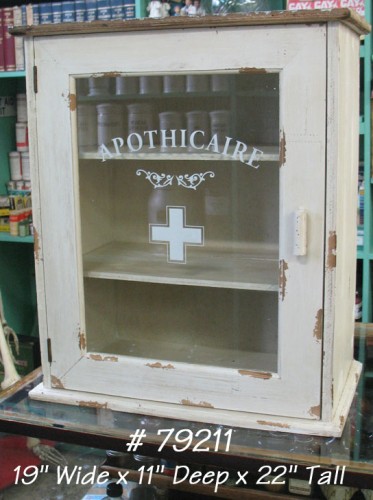 apothecary cabinet